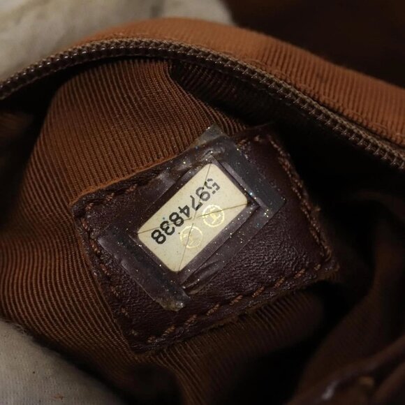 CHANEL Tote Bag Raffia Leather Beige Brown gold - Picture 10 of 15